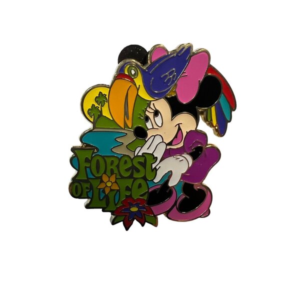Disney Pin Adventures by Path to Pura Vida Forest of Life Minnie‎ Mouse - Picture 1 of 8
